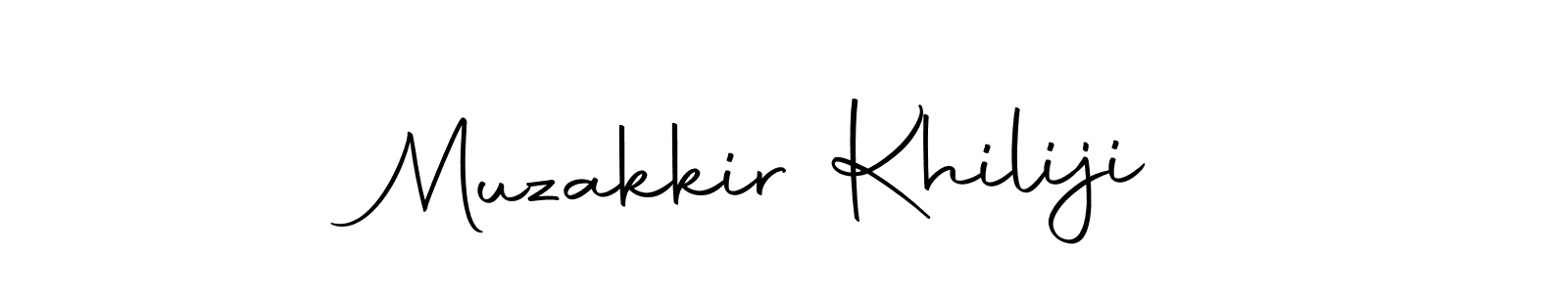 This is the best signature style for the Muzakkir Khiliji name. Also you like these signature font (Autography-DOLnW). Mix name signature. Muzakkir Khiliji signature style 10 images and pictures png