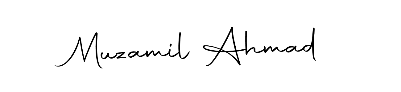 How to make Muzamil Ahmad signature? Autography-DOLnW is a professional autograph style. Create handwritten signature for Muzamil Ahmad name. Muzamil Ahmad signature style 10 images and pictures png