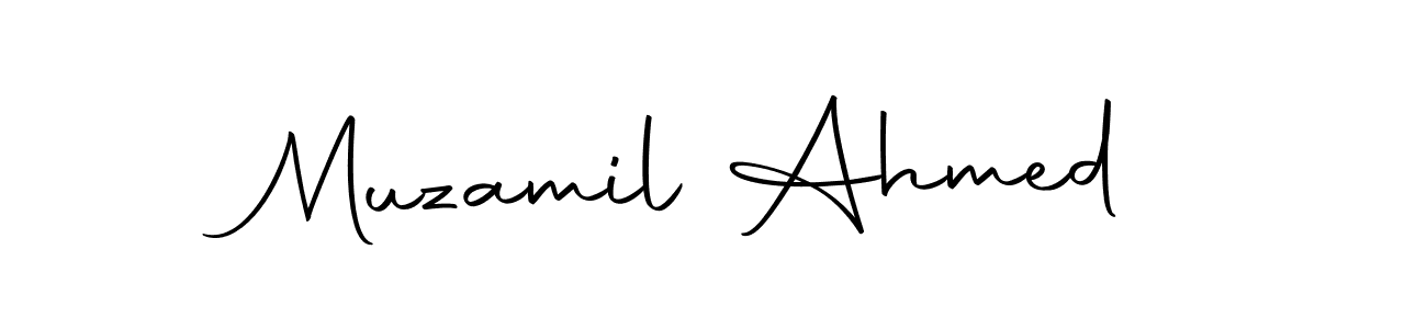 You should practise on your own different ways (Autography-DOLnW) to write your name (Muzamil Ahmed) in signature. don't let someone else do it for you. Muzamil Ahmed signature style 10 images and pictures png