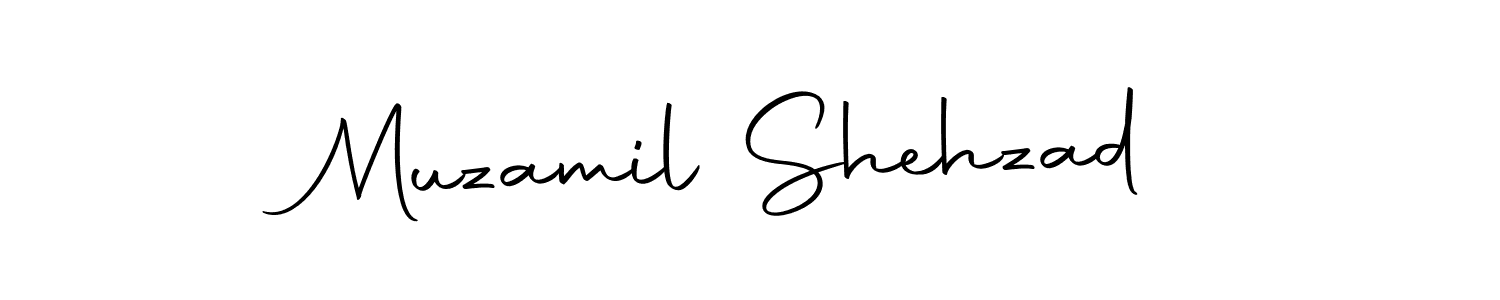 Design your own signature with our free online signature maker. With this signature software, you can create a handwritten (Autography-DOLnW) signature for name Muzamil Shehzad. Muzamil Shehzad signature style 10 images and pictures png