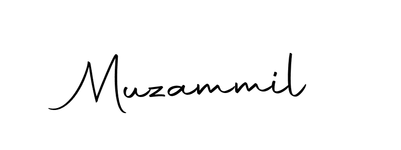 Create a beautiful signature design for name Muzammil. With this signature (Autography-DOLnW) fonts, you can make a handwritten signature for free. Muzammil signature style 10 images and pictures png