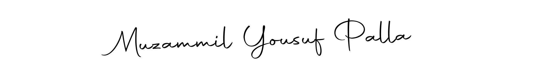 This is the best signature style for the Muzammil Yousuf Palla name. Also you like these signature font (Autography-DOLnW). Mix name signature. Muzammil Yousuf Palla signature style 10 images and pictures png