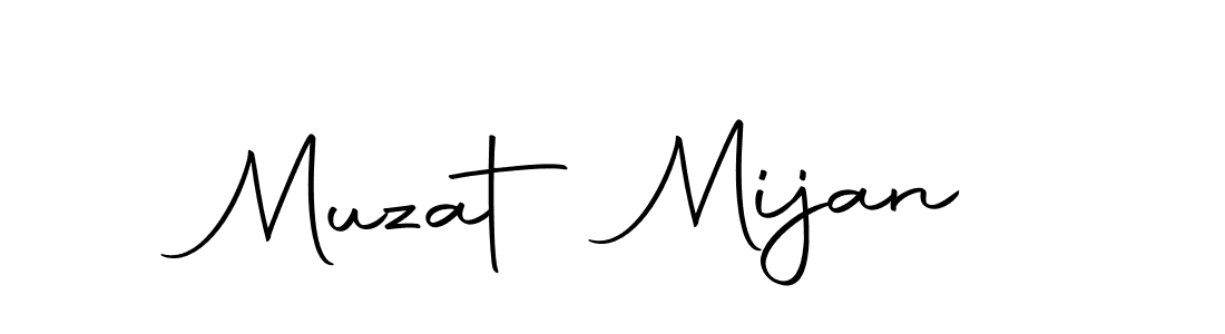 Design your own signature with our free online signature maker. With this signature software, you can create a handwritten (Autography-DOLnW) signature for name Muzat Mijan. Muzat Mijan signature style 10 images and pictures png