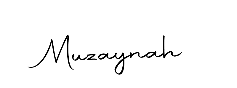 You can use this online signature creator to create a handwritten signature for the name Muzaynah. This is the best online autograph maker. Muzaynah signature style 10 images and pictures png