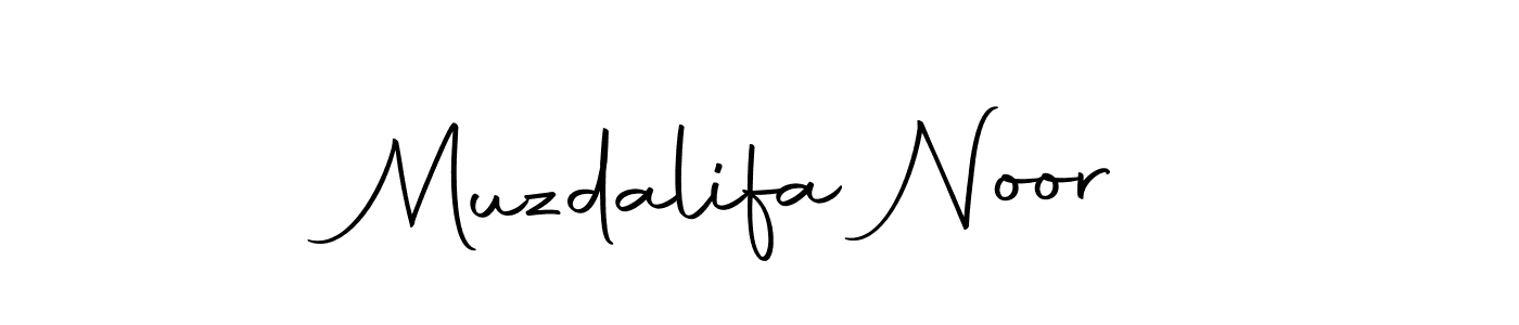 Once you've used our free online signature maker to create your best signature Autography-DOLnW style, it's time to enjoy all of the benefits that Muzdalifa Noor name signing documents. Muzdalifa Noor signature style 10 images and pictures png