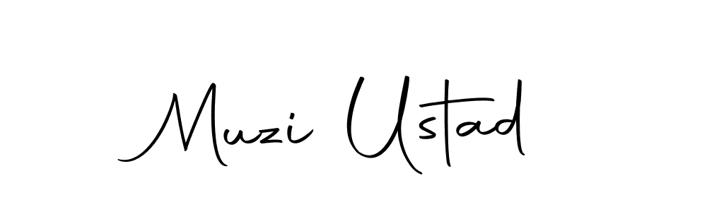 Muzi Ustad stylish signature style. Best Handwritten Sign (Autography-DOLnW) for my name. Handwritten Signature Collection Ideas for my name Muzi Ustad. Muzi Ustad signature style 10 images and pictures png