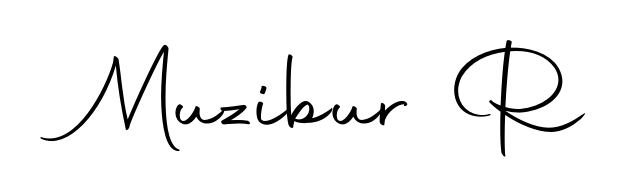 Stand out with a creative autograph for Muzibur R. The Autography-DOLnW styling blends modern aesthetics with classic signature flourishes. Muzibur R signature style 10 images and pictures png