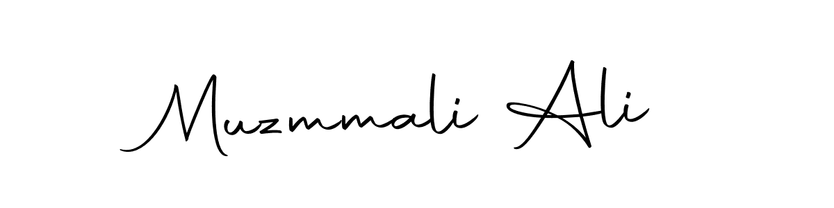 Create a beautiful signature design for name Muzmmali Ali. With this signature (Autography-DOLnW) fonts, you can make a handwritten signature for free. Muzmmali Ali signature style 10 images and pictures png