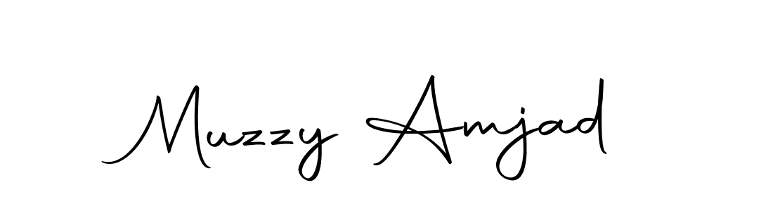 How to make Muzzy Amjad signature? Autography-DOLnW is a professional autograph style. Create handwritten signature for Muzzy Amjad name. Muzzy Amjad signature style 10 images and pictures png