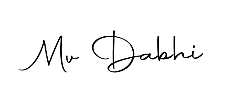 Best and Professional Signature Style for Mv Dabhi. Autography-DOLnW Best Signature Style Collection. Mv Dabhi signature style 10 images and pictures png