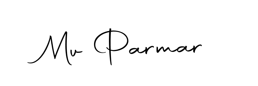 How to make Mv Parmar signature? Autography-DOLnW is a professional autograph style. Create handwritten signature for Mv Parmar name. Mv Parmar signature style 10 images and pictures png