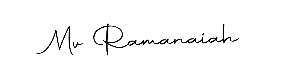 You can use this online signature creator to create a handwritten signature for the name Mv Ramanaiah. This is the best online autograph maker. Mv Ramanaiah signature style 10 images and pictures png