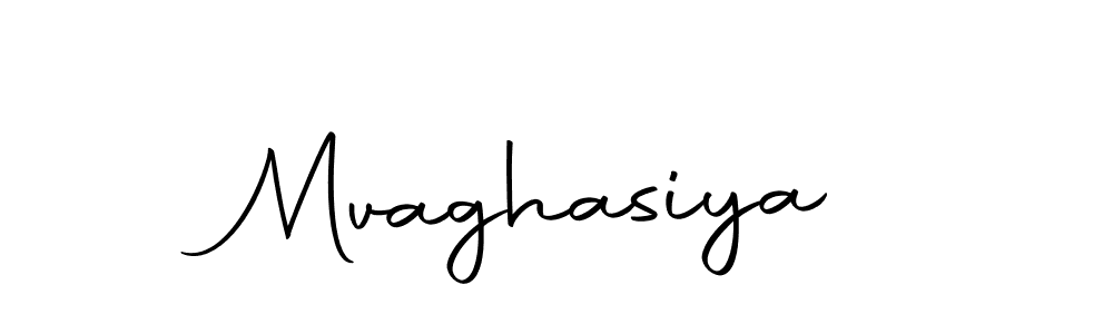 Make a beautiful signature design for name Mvaghasiya. With this signature (Autography-DOLnW) style, you can create a handwritten signature for free. Mvaghasiya signature style 10 images and pictures png