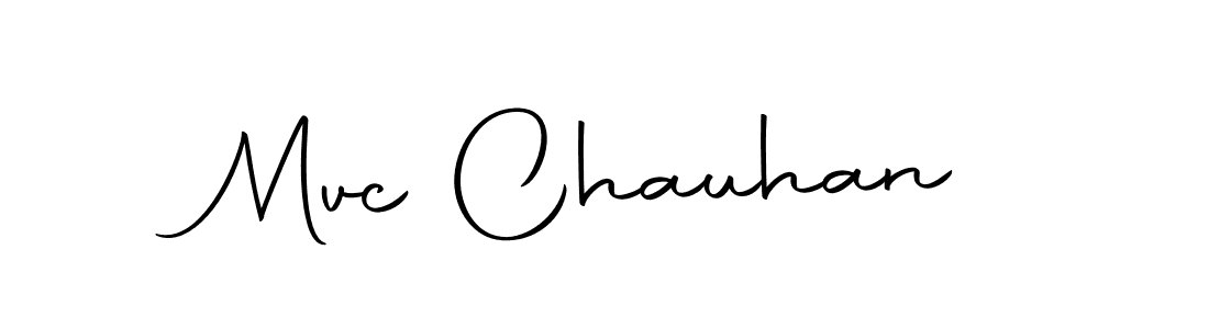 Also we have Mvc Chauhan name is the best signature style. Create professional handwritten signature collection using Autography-DOLnW autograph style. Mvc Chauhan signature style 10 images and pictures png