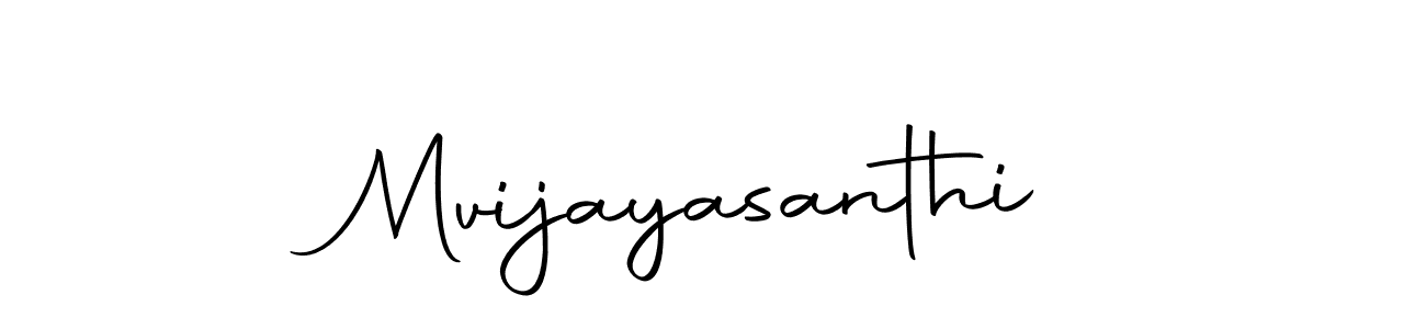 How to make Mvijayasanthi name signature. Use Autography-DOLnW style for creating short signs online. This is the latest handwritten sign. Mvijayasanthi signature style 10 images and pictures png