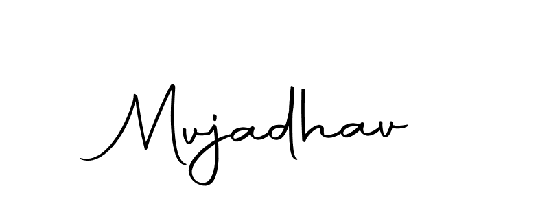 Create a beautiful signature design for name Mvjadhav. With this signature (Autography-DOLnW) fonts, you can make a handwritten signature for free. Mvjadhav signature style 10 images and pictures png