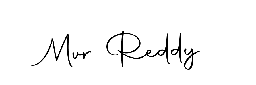 Also we have Mvr Reddy name is the best signature style. Create professional handwritten signature collection using Autography-DOLnW autograph style. Mvr Reddy signature style 10 images and pictures png