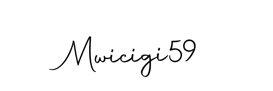 Use a signature maker to create a handwritten signature online. With this signature software, you can design (Autography-DOLnW) your own signature for name Mwicigi59. Mwicigi59 signature style 10 images and pictures png