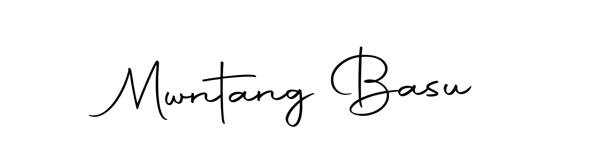 Create a beautiful signature design for name Mwntang Basu. With this signature (Autography-DOLnW) fonts, you can make a handwritten signature for free. Mwntang Basu signature style 10 images and pictures png