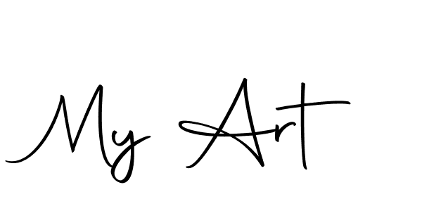 It looks lik you need a new signature style for name My Art. Design unique handwritten (Autography-DOLnW) signature with our free signature maker in just a few clicks. My Art signature style 10 images and pictures png