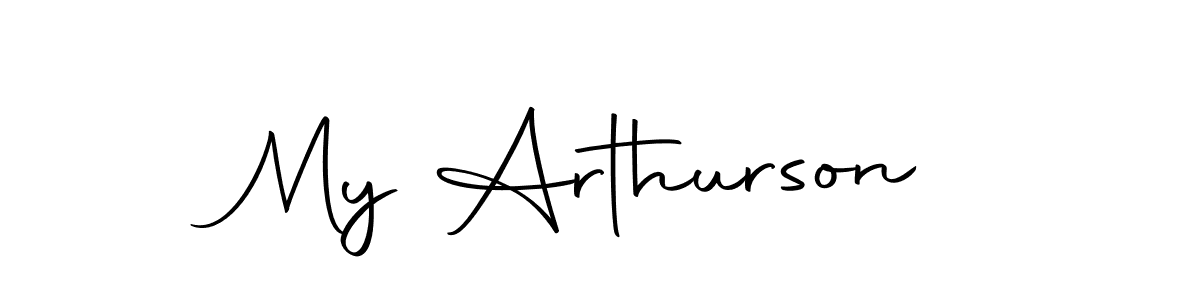 Create a beautiful signature design for name My Arthurson. With this signature (Autography-DOLnW) fonts, you can make a handwritten signature for free. My Arthurson signature style 10 images and pictures png