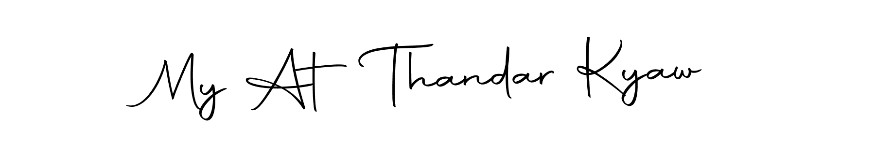 Make a beautiful signature design for name My At Thandar Kyaw. With this signature (Autography-DOLnW) style, you can create a handwritten signature for free. My At Thandar Kyaw signature style 10 images and pictures png