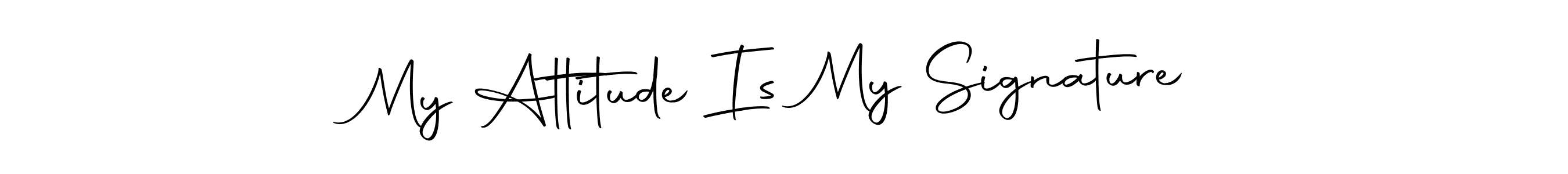 if you are searching for the best signature style for your name My Attitude Is My Signature. so please give up your signature search. here we have designed multiple signature styles  using Autography-DOLnW. My Attitude Is My Signature signature style 10 images and pictures png