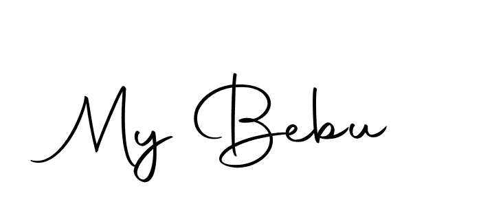 The best way (Autography-DOLnW) to make a short signature is to pick only two or three words in your name. The name My Bebu include a total of six letters. For converting this name. My Bebu signature style 10 images and pictures png