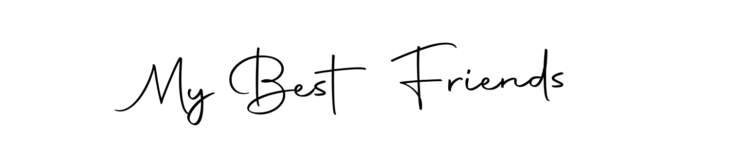 This is the best signature style for the My Best Friends name. Also you like these signature font (Autography-DOLnW). Mix name signature. My Best Friends signature style 10 images and pictures png