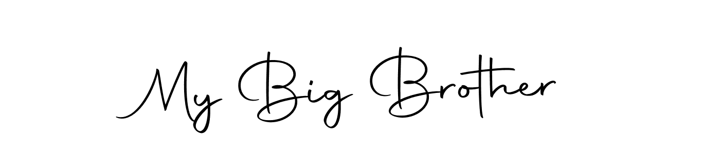 Once you've used our free online signature maker to create your best signature Autography-DOLnW style, it's time to enjoy all of the benefits that My Big Brother name signing documents. My Big Brother signature style 10 images and pictures png