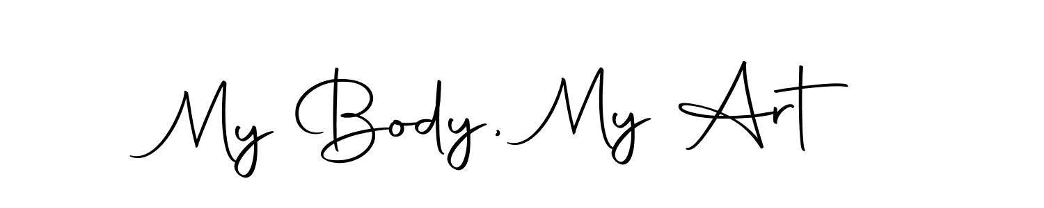 It looks lik you need a new signature style for name My Body, My Art. Design unique handwritten (Autography-DOLnW) signature with our free signature maker in just a few clicks. My Body, My Art signature style 10 images and pictures png