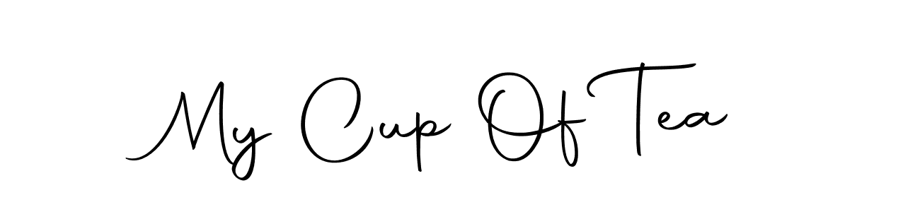 Design your own signature with our free online signature maker. With this signature software, you can create a handwritten (Autography-DOLnW) signature for name My Cup Of Tea. My Cup Of Tea signature style 10 images and pictures png