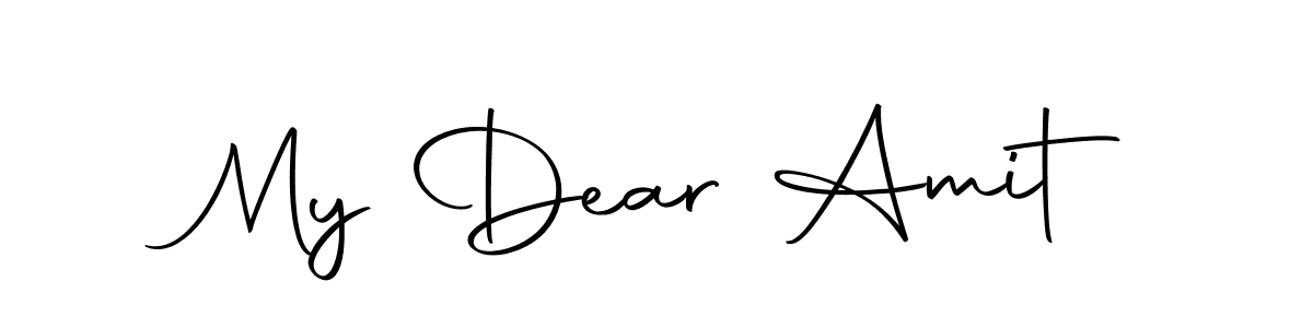 Make a beautiful signature design for name My Dear Amit. With this signature (Autography-DOLnW) style, you can create a handwritten signature for free. My Dear Amit signature style 10 images and pictures png