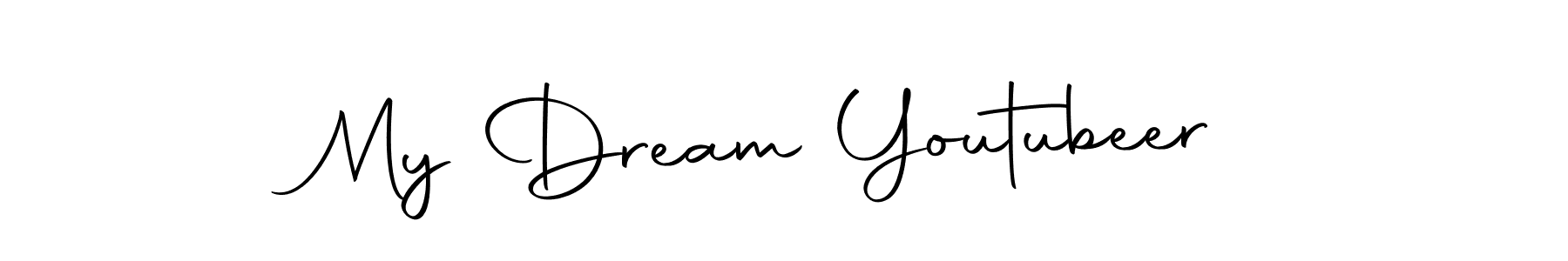 My Dream Youtubeer stylish signature style. Best Handwritten Sign (Autography-DOLnW) for my name. Handwritten Signature Collection Ideas for my name My Dream Youtubeer. My Dream Youtubeer signature style 10 images and pictures png