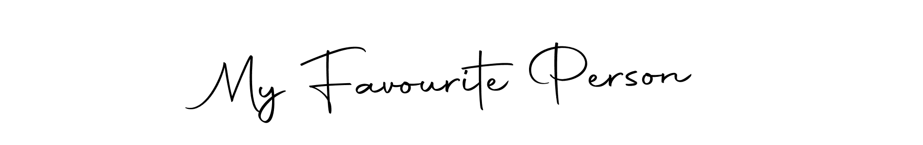 This is the best signature style for the My Favourite Person name. Also you like these signature font (Autography-DOLnW). Mix name signature. My Favourite Person signature style 10 images and pictures png