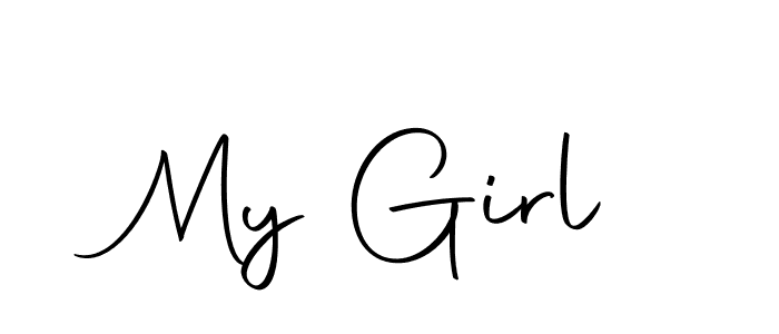 This is the best signature style for the My Girl name. Also you like these signature font (Autography-DOLnW). Mix name signature. My Girl signature style 10 images and pictures png