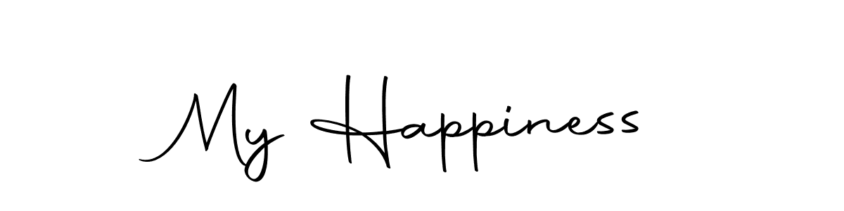 My Happiness stylish signature style. Best Handwritten Sign (Autography-DOLnW) for my name. Handwritten Signature Collection Ideas for my name My Happiness. My Happiness signature style 10 images and pictures png