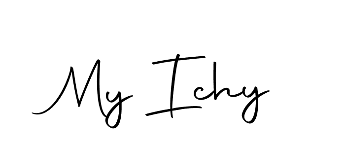 How to Draw My Ichy signature style? Autography-DOLnW is a latest design signature styles for name My Ichy. My Ichy signature style 10 images and pictures png