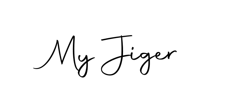 You should practise on your own different ways (Autography-DOLnW) to write your name (My Jiger) in signature. don't let someone else do it for you. My Jiger signature style 10 images and pictures png