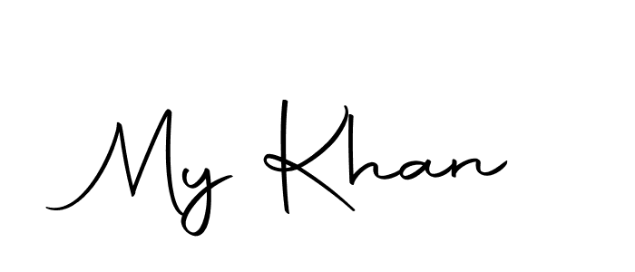 Also we have My Khan name is the best signature style. Create professional handwritten signature collection using Autography-DOLnW autograph style. My Khan signature style 10 images and pictures png