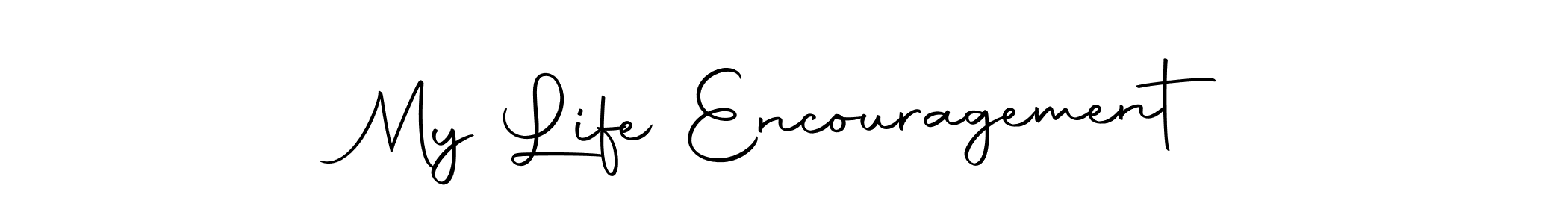 Make a beautiful signature design for name My Life Encouragement. With this signature (Autography-DOLnW) style, you can create a handwritten signature for free. My Life Encouragement signature style 10 images and pictures png