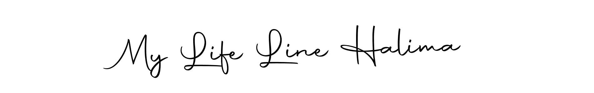 It looks lik you need a new signature style for name My Life Line Halima. Design unique handwritten (Autography-DOLnW) signature with our free signature maker in just a few clicks. My Life Line Halima signature style 10 images and pictures png