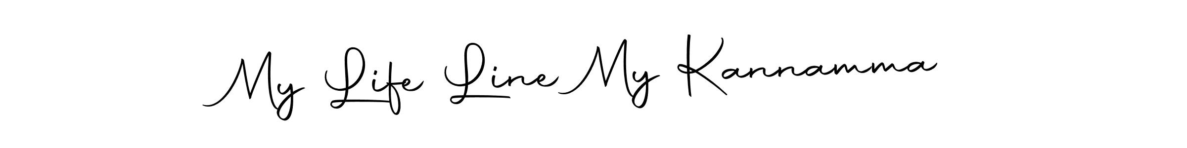 Create a beautiful signature design for name My Life Line My Kannamma. With this signature (Autography-DOLnW) fonts, you can make a handwritten signature for free. My Life Line My Kannamma signature style 10 images and pictures png
