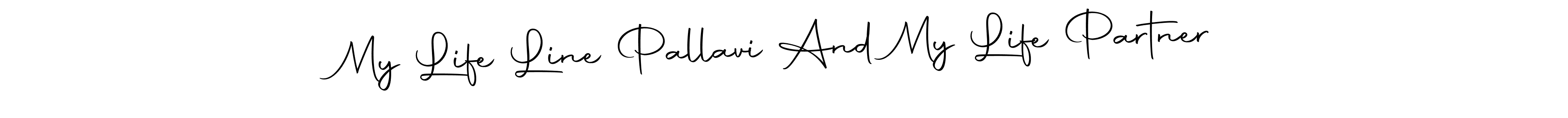 Use a signature maker to create a handwritten signature online. With this signature software, you can design (Autography-DOLnW) your own signature for name My Life Line Pallavi And My Life Partner. My Life Line Pallavi And My Life Partner signature style 10 images and pictures png