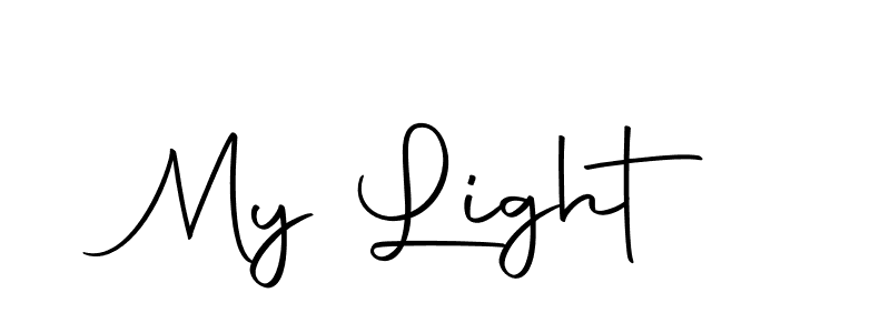 Make a beautiful signature design for name My Light. With this signature (Autography-DOLnW) style, you can create a handwritten signature for free. My Light signature style 10 images and pictures png