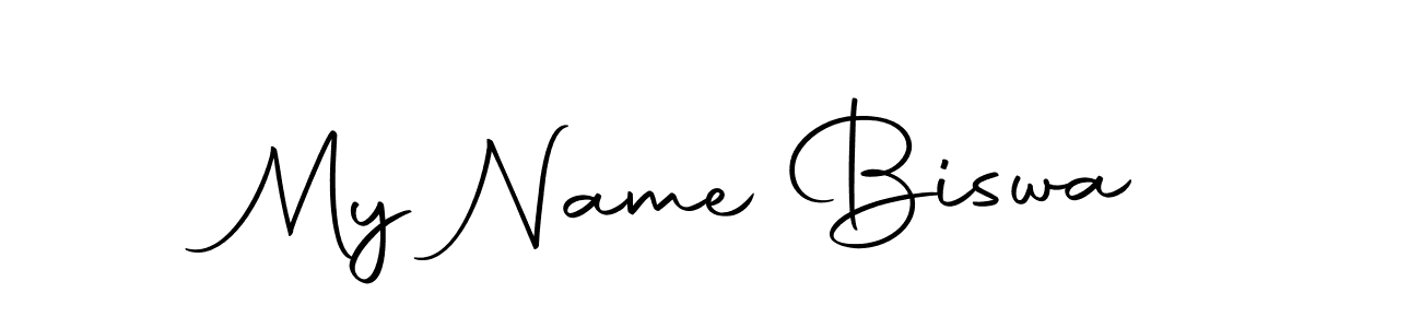 You can use this online signature creator to create a handwritten signature for the name My Name Biswa. This is the best online autograph maker. My Name Biswa signature style 10 images and pictures png