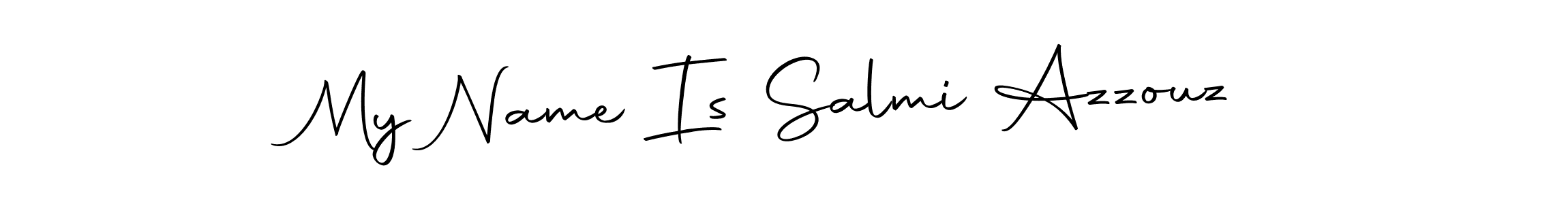 You can use this online signature creator to create a handwritten signature for the name My Name Is Salmi Azzouz. This is the best online autograph maker. My Name Is Salmi Azzouz signature style 10 images and pictures png
