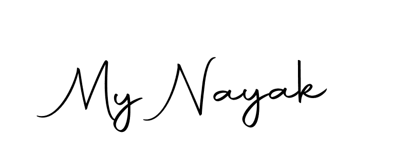 How to make My Nayak name signature. Use Autography-DOLnW style for creating short signs online. This is the latest handwritten sign. My Nayak signature style 10 images and pictures png