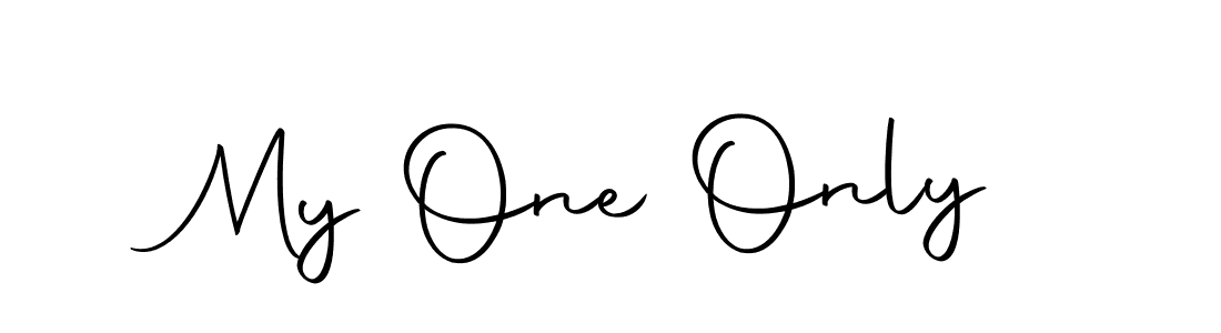 Design your own signature with our free online signature maker. With this signature software, you can create a handwritten (Autography-DOLnW) signature for name My One Only. My One Only signature style 10 images and pictures png