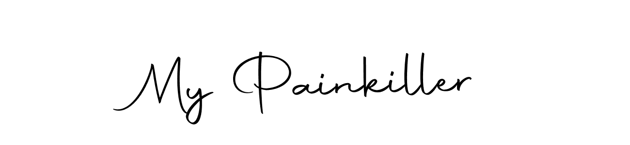 Make a beautiful signature design for name My Painkiller. Use this online signature maker to create a handwritten signature for free. My Painkiller signature style 10 images and pictures png